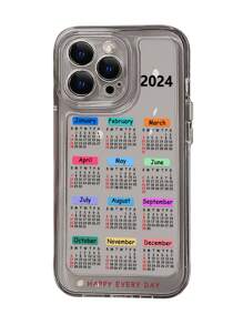 透明太空殼適用於蘋果和三星模型 - 彩色 - 查看 4