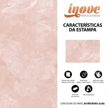 Innovate Wallpapers Wall Paper - Màu hồng gỉ - Xem 7