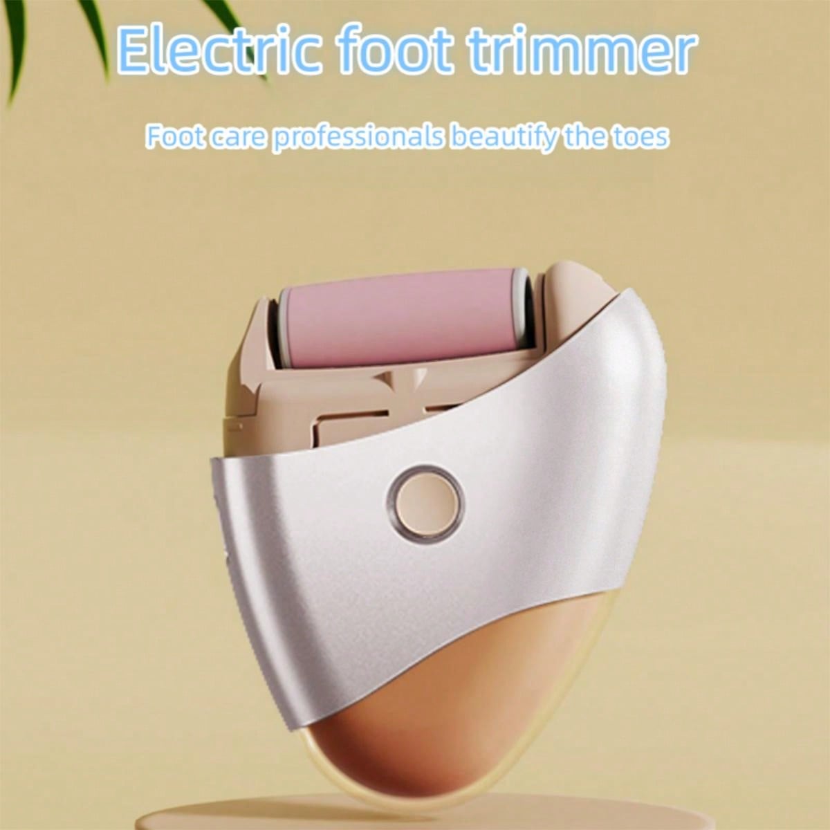 Electric Foot Exfoliator With Led Light, Remove Dead Skin, Calluses, Fully Automatic Foot