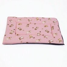 Pet Bed & Crate Mat - Rose Red - View 2