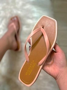 NID FEET Women Home Slippers - Màu Hồng baby - Xem 3