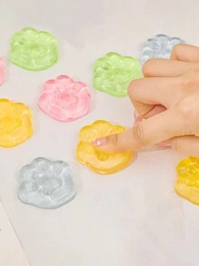 5 件裝貓爪形慢回彈派對禮物減壓發洩玩具 - 彩色 - 查看 5