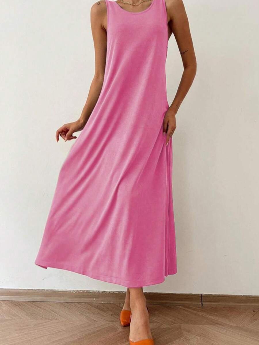 Women Dresses - 粉色 - 查看 1