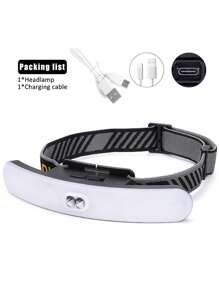 HMQ beauty 1pc Led Beauty Lamp For Eyelash Extension, Beauty Tattoo, Ear Cleaning, Usb Portable Headlight - White - View 8
