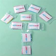 1 Miếng Không giới tính Dùng một lần Áo mưa , Có thể mang đi Áo mưa , Thẻ Áo mưa , Người lớn Không thấm nước Khẩn cấp Áo mưa Đối với Cắm Trại Ngoài Trời , Đi bộ du lịch , Thể thao - màu sắc ngẫu nhiên - Xem 3