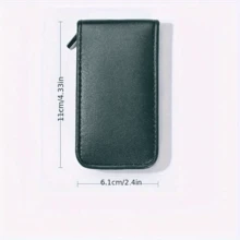 6pcs/set Green Nail Clipper Manicure Tool Kit - Dark Green - View 6