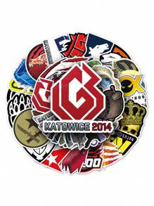50pcs CS GO Graffiti Stickers Game Stickers DIY Skateboard Phone Case Luggage Stickers Waterproof - Multicolor - View 1