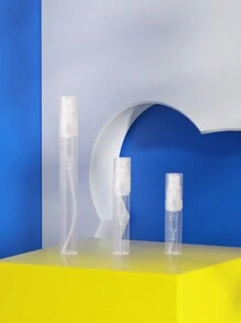 10入組2ml、3ml、5ml透明香水噴霧瓶，可重複使用的空樣品瓶，小巧圓形塑料容器，香水噴霧瓶，噴霧式空化妝品樣品容器，迷你旅行必備品，樣品試管薄型PET小瓶，隨身香水瓶，塑膠噴霧瓶，清潔、旅行、精油、香水等使用的空迷你透明香水噴霧器 - 無色 - 查看 4
