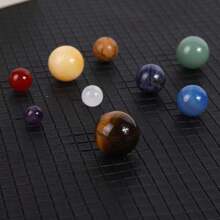 Nine Planets Set Of Crystal Ornaments - A - View 5