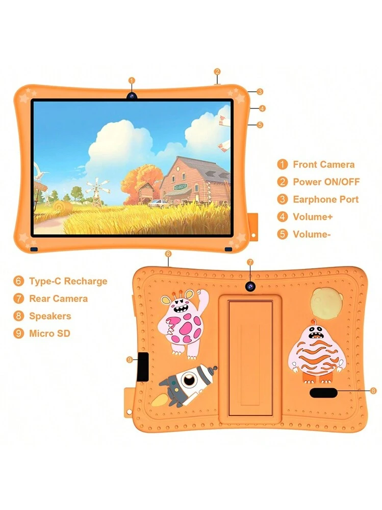 WeTap キッズタブレット Android 11 2 + 32 GB 幼児用タブレット