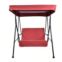 Outdoor Chairs - Red - View 4