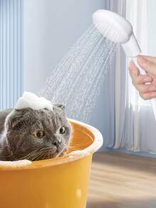 1pc Pet Grooming Cleaning Shower Spray Head - White - View 2