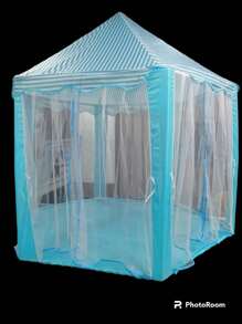 CASTILLO PARA PRINCESAS - Azul y blanco - Ver 2