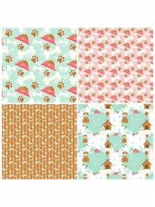 Colored Scrapbooking Paper Pad 6*6 Patterned Paper 12 Sheets, Scrapbook Paper Single-Sided Journaling CardStock Paper for Cardmaking DIY Origami Decorative Craft Paper - Multicolor - View 6