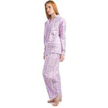 Pijama Franela Dama Algodon Sanforizado 1 Juego - Morado - Ver 2