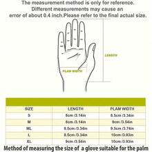 1 đôi Găng tay chơi golf dành cho nữ, mỏng, thoáng khí, chống trượt, có hạt chống trượt với vải sợi siêu mịn - Hồng - Xem 5