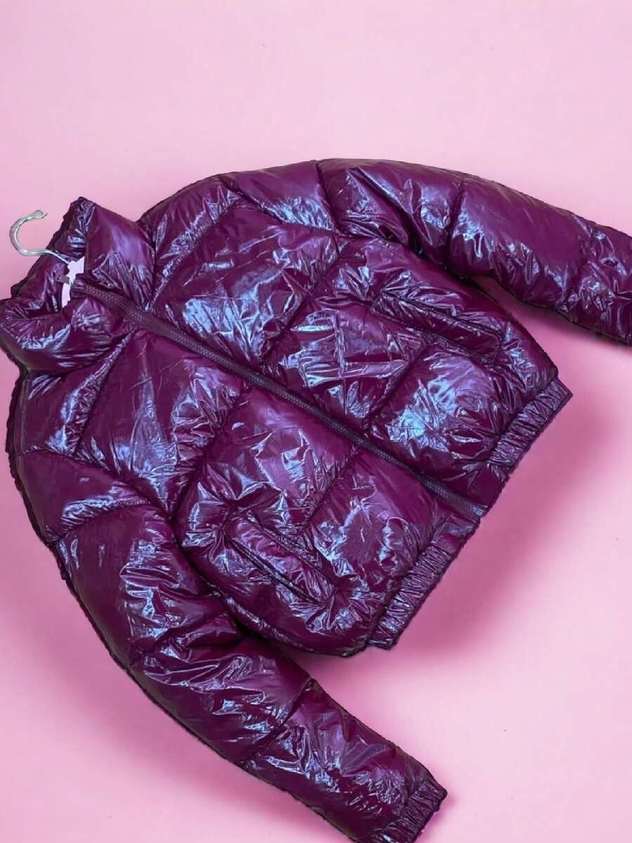 CHAMARRA DE recubierto - Rojo violeta - Ver 1