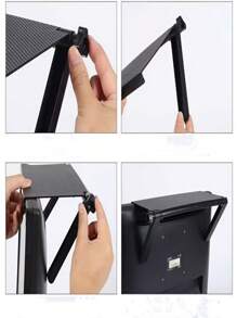 Soporte De Monitor Portátil - Negro - Ver 3