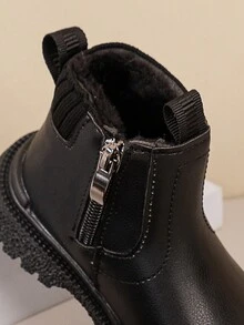 Botines Modernos Para Bebés - Negro - Ver 6