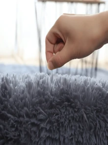 Alfombras de Sala de estar y alfombras grises y coloridas, decoración del hogar, reposabrazos, alfombras de dormitorioAlfombras para Sala - Alfombra Gris de Decoración Hogar para Dormitorios - Elegancia y Comodidad - Blanco y Negro - Ver 5