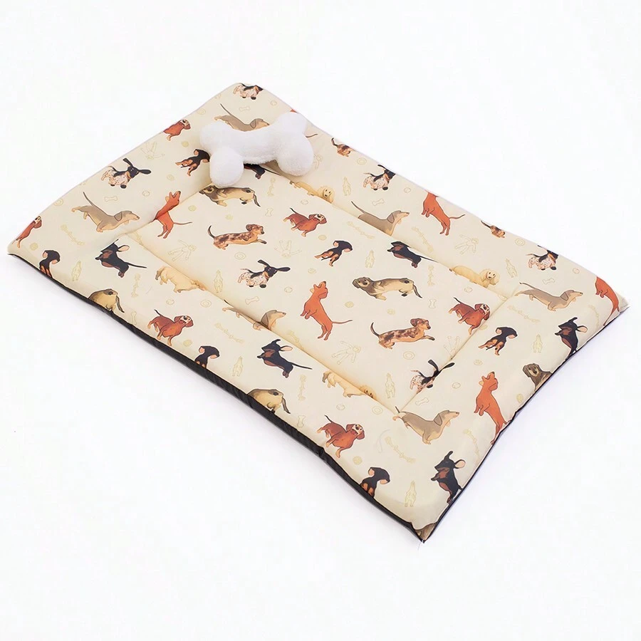 Pet Bed & Crate Mat - Beige - View 1