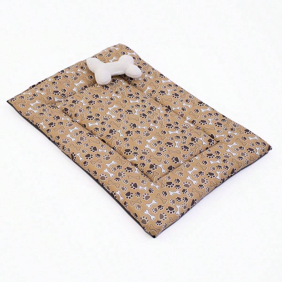 Pet Bed & Crate Mat - Mocha Brown - View 1