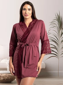 Women Robes - Gỗ đỏ - Xem 1