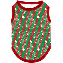 1件狗狗聖誕裝寵物狗狗聖誕背心保暖服裝假日狗貓服裝聖誕節氛圍寵物襯衫,中型犬角色扮演(聖誕風格紅色)
