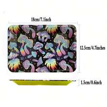 1 件，创意图案滚动托盘，金属滚动托盘，家用多用途托盘，唤醒托盘，水果盘，甜点托盘，家居装饰，圣诞节礼物，万圣节礼物 - 彩色 - 查看 2