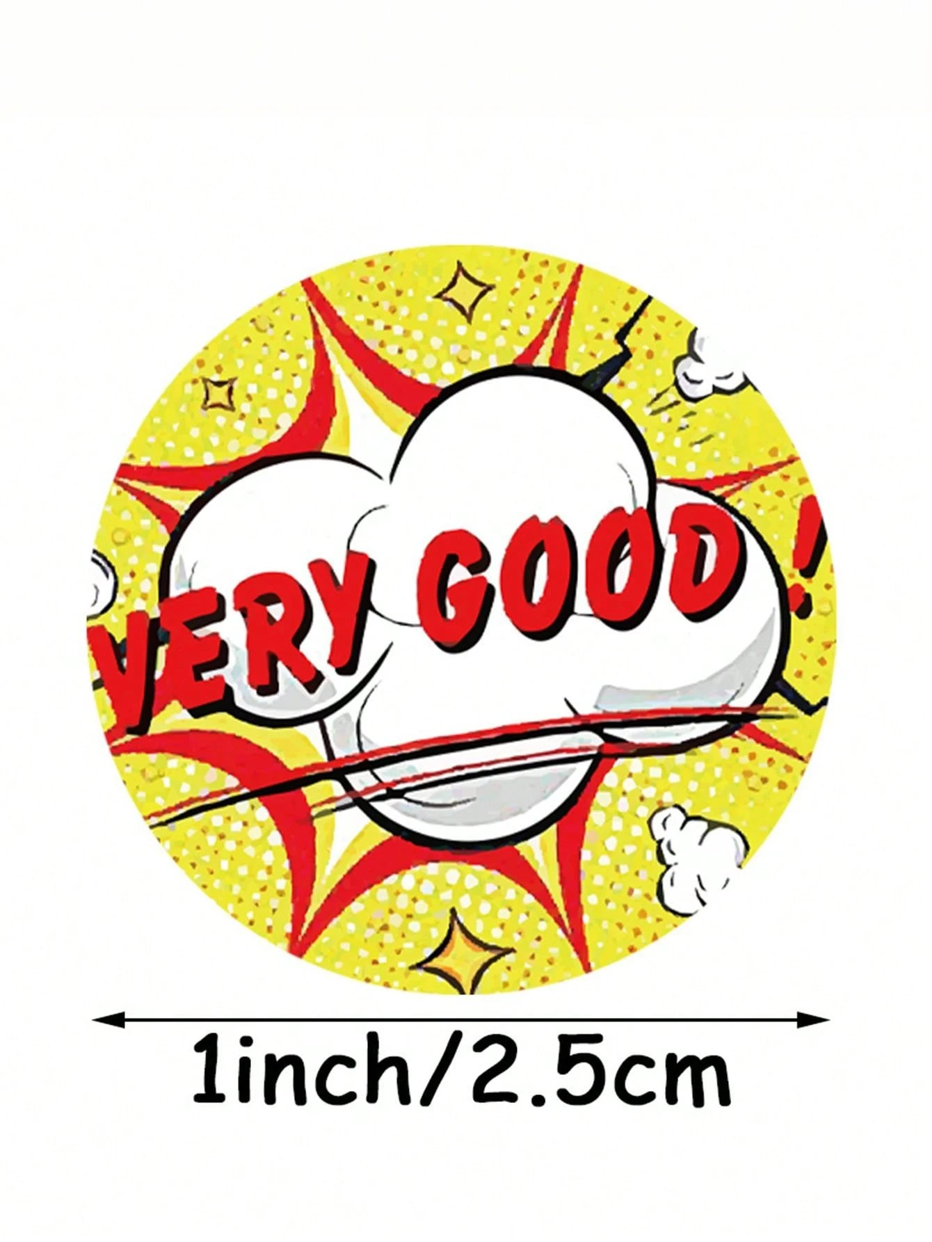 Roll Of 500pcs Cartoon Reward Stickers, Stationery Stickers | SHEIN EUR