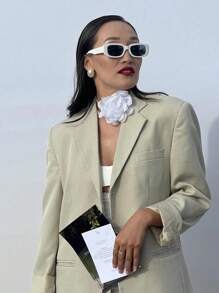 优雅的法式珍珠耳环，复古小众设计女士耳环，复古珍珠耳环女士 - 金黃色 - 查看 5