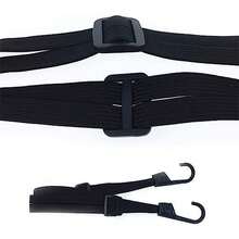 4 Piezas Malla Porta Parrilla Casco Moto+ Cuerdas Elasticas,Redes Malla Moto Sujetar Casco Portabulto Cuerda Gancho,Cuerda para Sujetar Equipaje En Moto, Cuerdas elásticas elásticas + Gancho pequeño,Redes para Motocicleta, Correa de Casco Cuerda Moto, Red Elástica Moto, Correa de Carga Moto, Elástica Moto Red de Equipaje, Carga Equipaje Ajustable con Ganchos - Negro - Ver 8