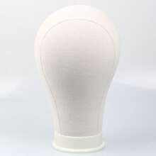Support De Perruque De Tête De Mannequin De 21 Pouces Beige