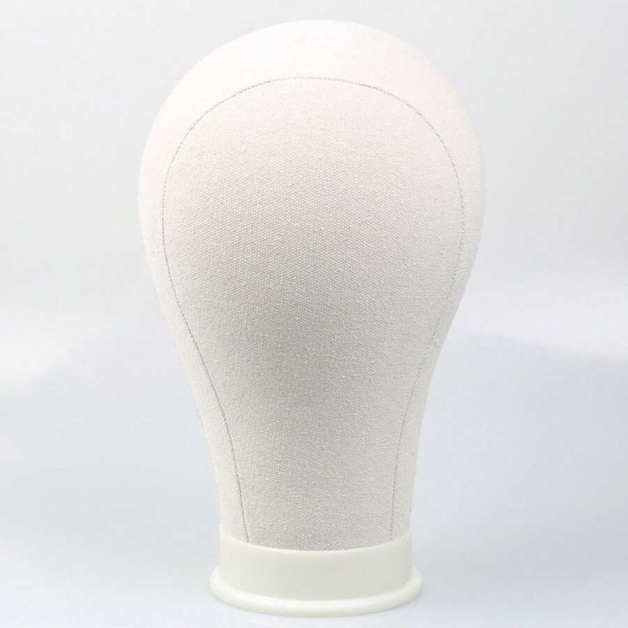 Support De Perruque De Tête De Mannequin De 21 Pouces Beige