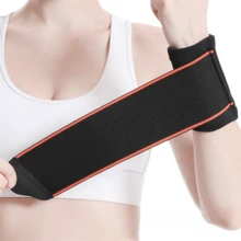 1pc Sports Wristband Fitness Protection Fixation Compression Wrist Support Strap - Orange - Orange - View 1