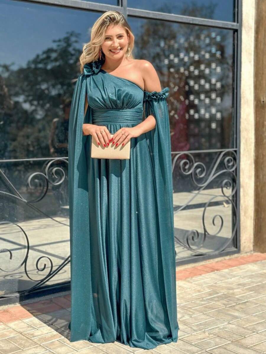 Women Dresses - 墨綠色 - 查看 1