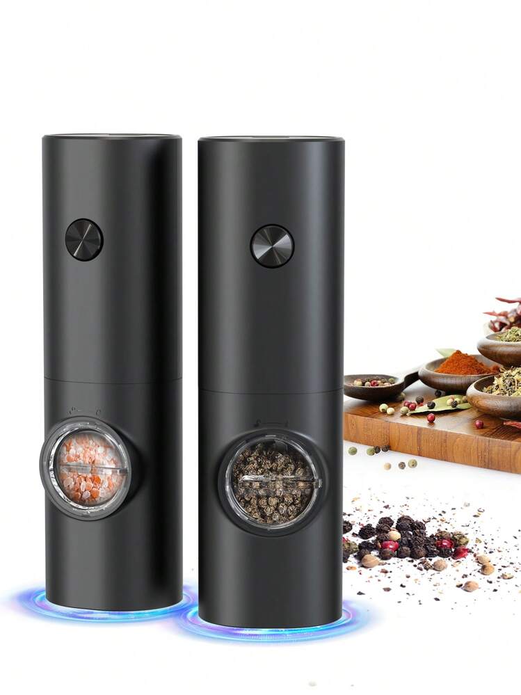 USB Ricaricabile]Sangcon 2 in 1 Macina Sale e Pepe Elettrico, Funzionamento Automatico con una