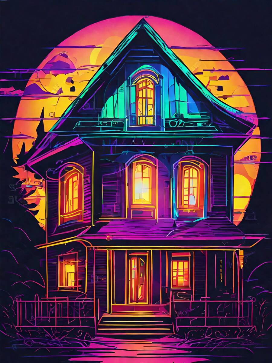 Vintage Style Diamond Painting With Round Drills, Full Drill, Diy Mosaic Embroidery, Wall Art, Creative Artwork For Home Decoration, Living Room, Bedroom, Diamond Embroidery