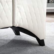 MERAX 23.03" Wide Wing Back Chair ,Side Chair For Living Room,PU Cover/Fabric Cover