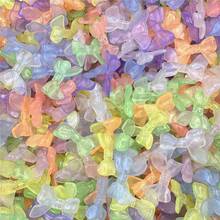 20入組23.7*34mm美人魚蝴蝶結珠子diy手機殼亞克力鑰匙扣頭繩材料diy配件 - 20顆/23.7*34mm - 查看 9