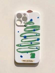 Giáng sinh Bộ sưu tập Đen TPU Coverage hoàn toàn Ốp lưng & bao da điện thoại Với Tím Cây thông noel Và Ngôi sao Thiết kế , Tương thích với Apple iPhone 15 , 15 Hơn , 15 , 15 - Nhiều màu - Xem 11