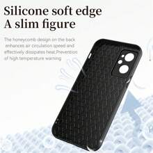 羊皮紋理布料保護手機殼,防摔,相容於 Realme 5/6/6 Pro/7i/c17/8/8 Pro/9 Pro Plus/9i/10/11/11 Pro - 灰色 - 查看 5