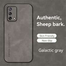 Sheepba皮革手機殼布紋貼合抗摔保護殼,適用於oppo A1、a1pro、a1k、a15、a15s、a16、a16k、a17、a17k、a2m、a3s、a5、a5s、a7、a36、oppo A38 4g、oppoa39、a57、a52、a53、a32、a54、4g Oppoa55 A57 4g、a77 4g、a57 5g、a58、a5 8x、a78、a58 4g、a59、a71、a72、a74 4g、a78、a8、a31、a83、a91、a92s、a93、a93s、a94、a95、a96、a97、a9、a9x、a11、a9 2020 - 灰色 - 查看 1