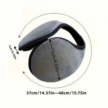 1入組冬季戶外運動保暖耳罩 - 灰色 - 查看 3