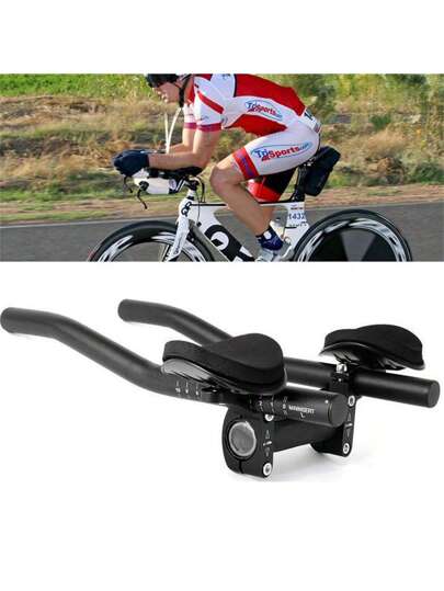 AeroGain アームレスト トライアスロン TT エアロバー DHバー 自転車アームレスト ハンドルバー 軽量