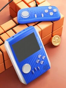 S1 經典袖珍遊戲機 復古 Mini Pocket 666 Fc 遊戲 耐用耐用 - 紫色 - 查看 3