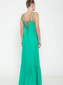 Women Dresses - Màu xanh Bạc hà - Xem 3