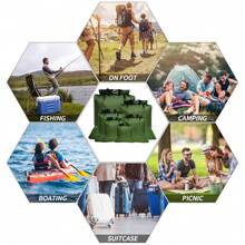 6 Pcs Waterproof Dry Bags Dry Sack Dry Pouch Portable Big Capacity Combo Pouch Snorkeling Bag Drifting Bag for Travel Rafting Drifting Swimming Snorkeling Camping Cycling Fishing Kayak Accessories