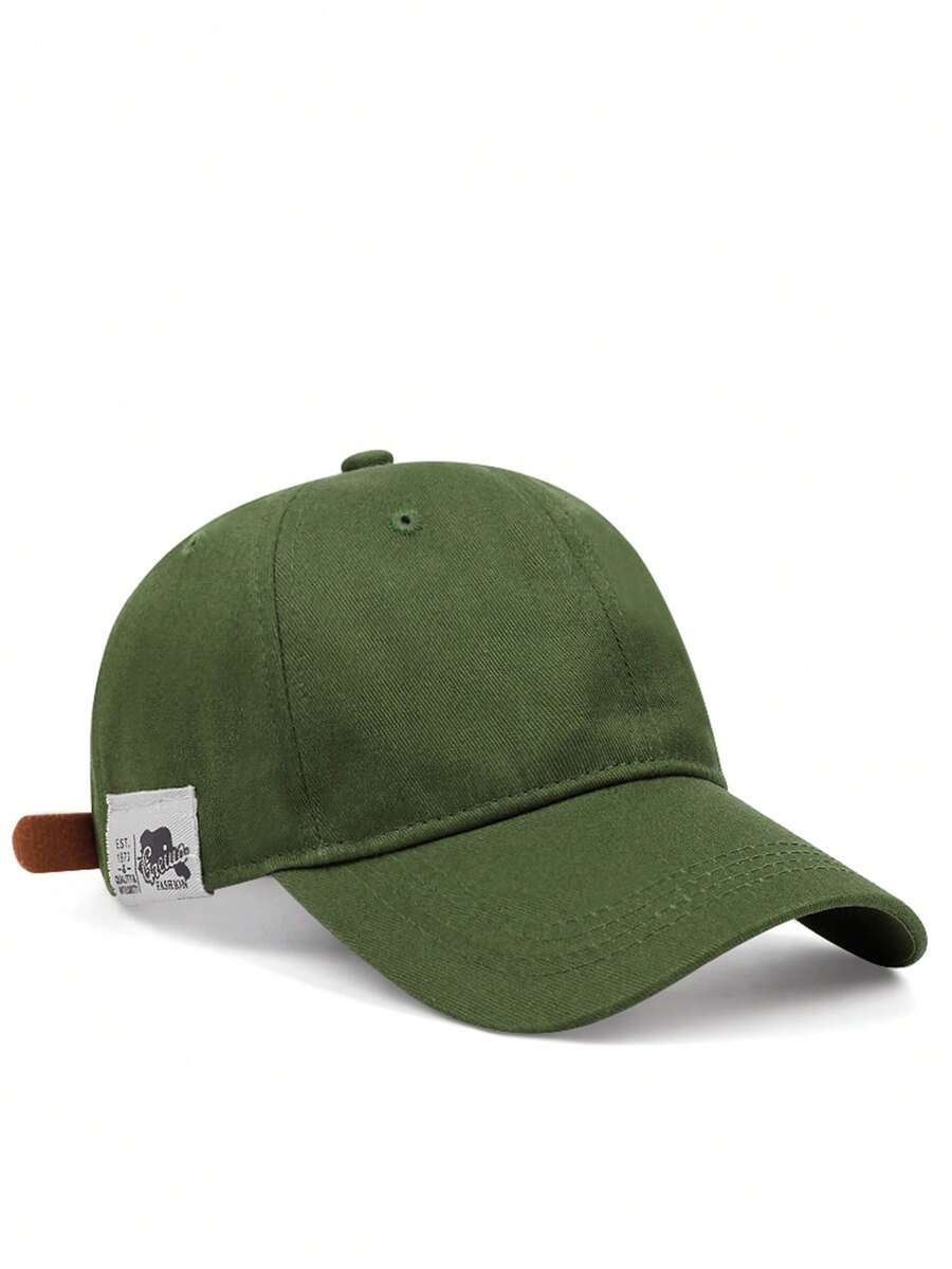 1個ets.1973字母自粘刺繡個性化時尚棒球帽(男款) - 綠色 - 查看 1