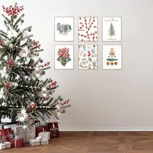 Chiếc Tường Nghệ Thuật In Hình Giáng Sinh Trang Trí Tường Phòng Ngủ Áp Phích Giáng Sinh Quà Tặng Cho Phòng Khách Trang Trí Văn Phòng Dấu Hiệu Giáng Sinh Áp Phích Lễ Kỷ Niệm (Áp Phích Giáng Sinh, 8 "x10" UNFRAMED) - màu đen - Xem 6